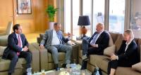 وزير الصناعة والتجارة يستقبل رئيس المكتب الأوروبي للبراءات